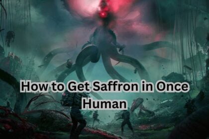 How to Get Saffron in Once Human