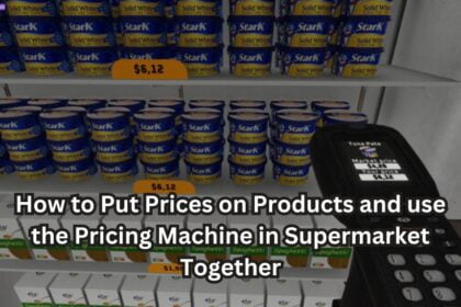 How to Put Prices on Products and use the Pricing Machine in Supermarket Together