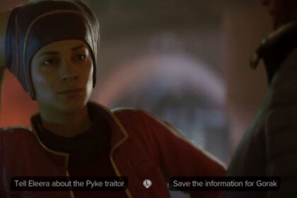 Should You Choose Eleera or Gorak in Star Wars Outlaws Underworld Quest