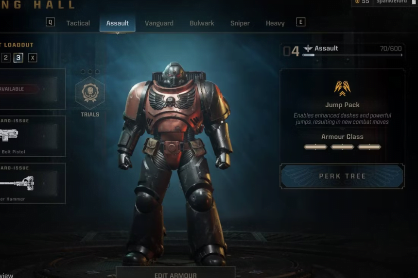 Best Assault Class build in Warhammer 40k Space Marine 2