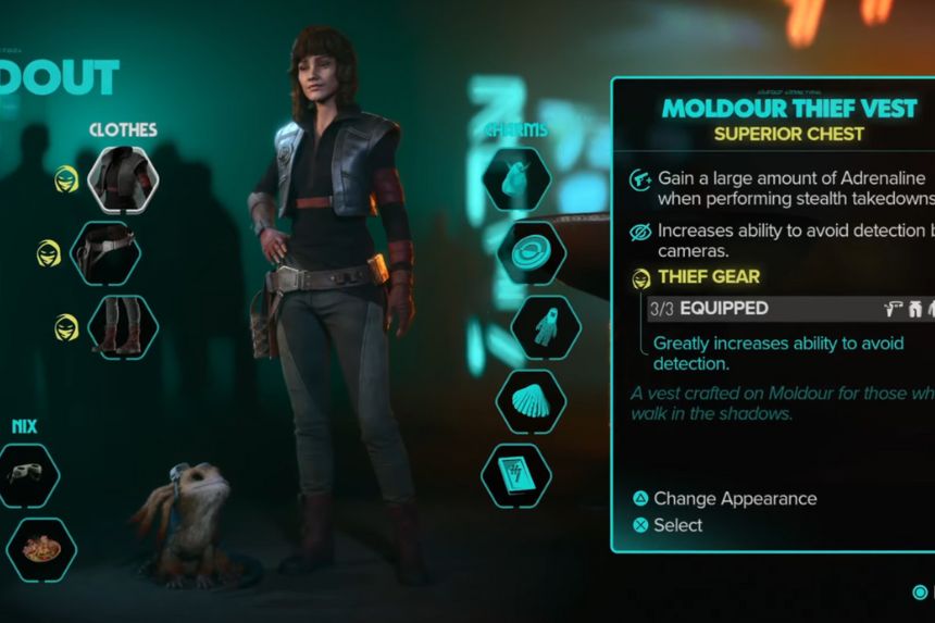 How To Get the Moldour Thief Set in Star Wars Outlaws