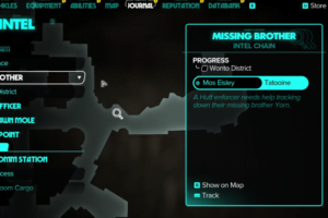 Missing Brother Intel Location Star Wars Outlaws