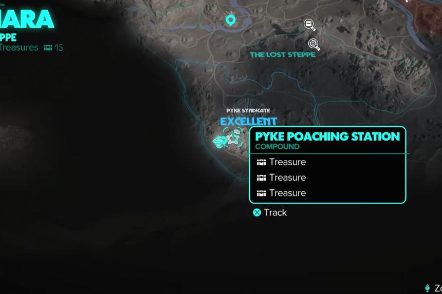 Pyke Poaching Station Treasure Locations Star Wars Outlaws