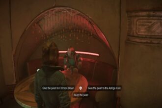 Should you Give The Pearl To Crimson Dawn, Ashiga Clan, Or Keep The Pearl in Star Wars Outlaws