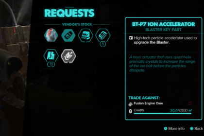 Star Wars Outlaws - How to Get Fusion Engine Core Key Part