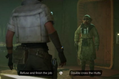 Star Wars Outlaws Refuse and Finish the Job or Double Cross the Hutts Choice Guide in Sabotage Quest