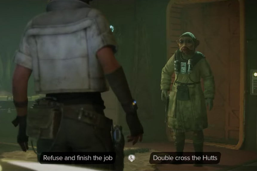 Star Wars Outlaws Refuse and Finish the Job or Double Cross the Hutts Choice Guide in Sabotage Quest