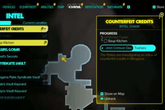 Star Wars Outlaws Soup Kitchen - Counterfeit Credits Intel