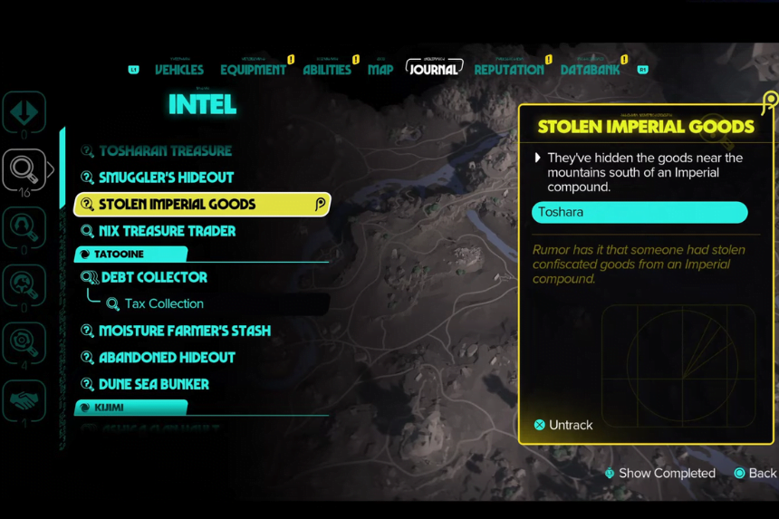 Star Wars Outlaws Stolen Imperial Goods Location