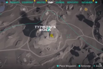 Star Wars Outlaws Typhon's Rock Treasure on Flyers' Ridge