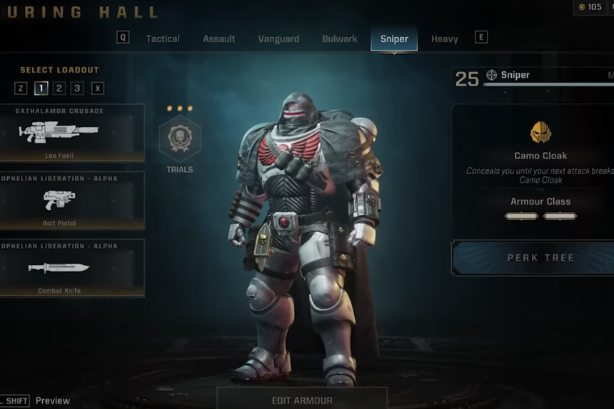 Warhammer 40,000 Space Marine 2 – Best Sniper Build