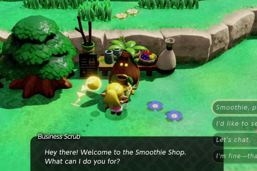 All Smoothie Recipe combinations in Zelda Echoes of Wisdom