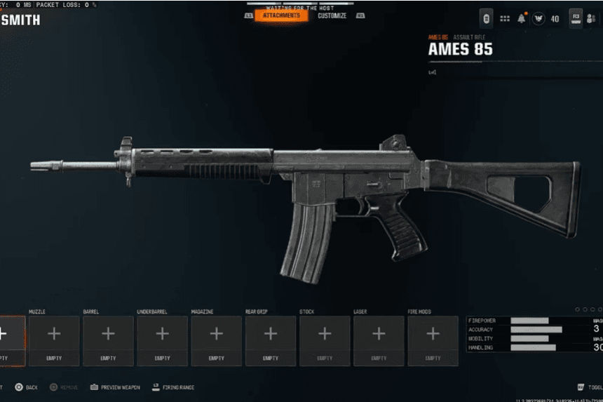 Best AMES 85 Loadout in Black Ops 6