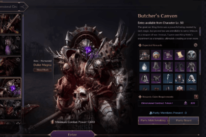 Butcher's Canyon Dungeon Guide - How to Beat Duke Magna in Throne and Liberty