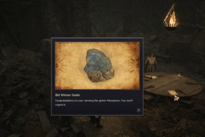 How To Get The Golem Manastone and Win Auction in (TL) Throne and Liberty