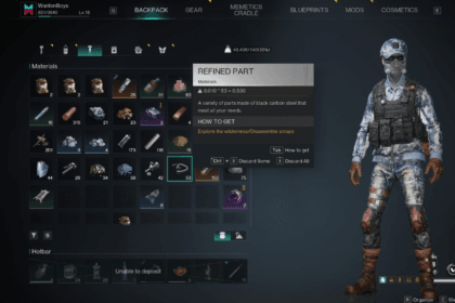 Once Human Refined Parts Location (Way of Winter)