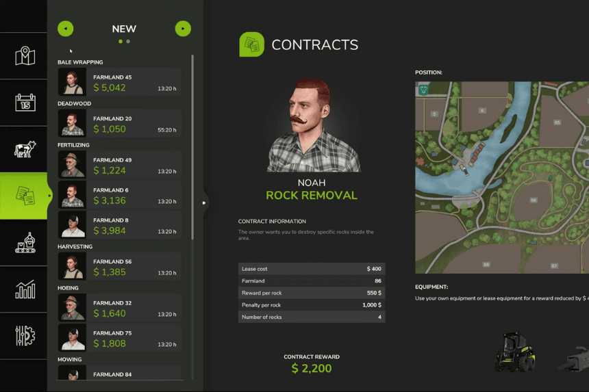 Best Contracts in Farming Simulator 25
