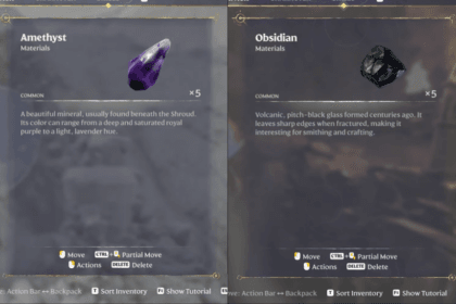 How to Farm Amethyst and Obsidian in Enshrouded Souls of The Frozen Frontier