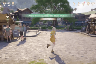 Photo Investigation The Floof Triplets Quest Location in Infinity Nikki