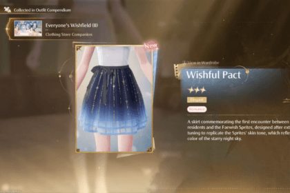 Wear a Specific Skirt and Talk to Rosy Infinity Nikki Kindled Inspiration Camouflage Quest