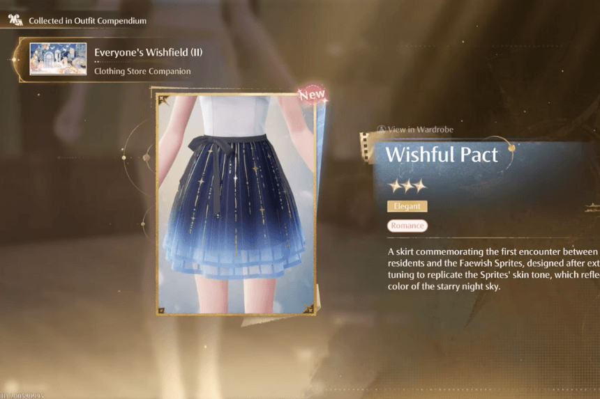 Wear a Specific Skirt and Talk to Rosy Infinity Nikki Kindled Inspiration Camouflage Quest